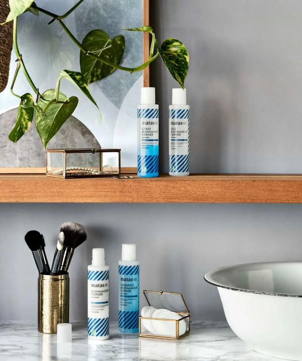 Øjenmakeupfjerner til Alle Hudtyper Uden Parfume