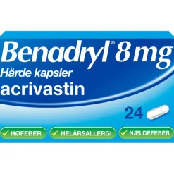 Kapsler 8 mg