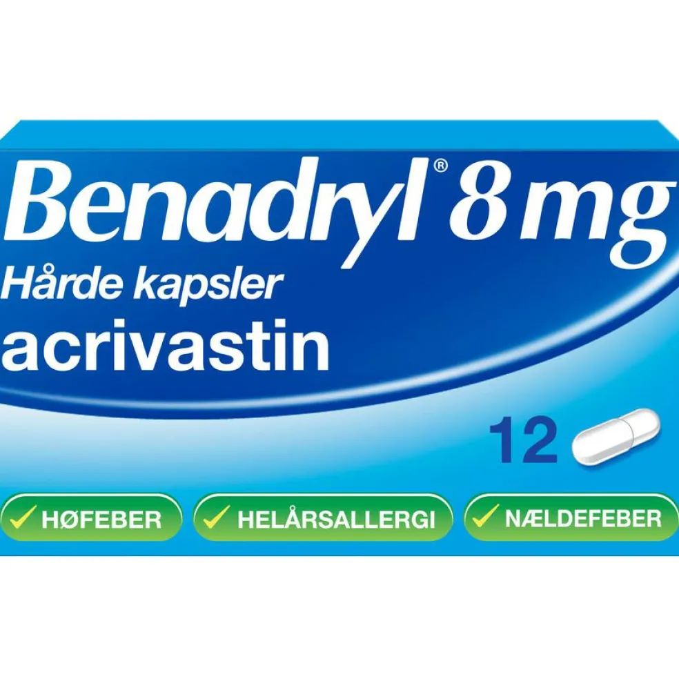 Kapsler 8 mg