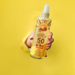 Kids High Protection Water Resistant Dry Feel SPF 50 Sun-Screen Clear Spray