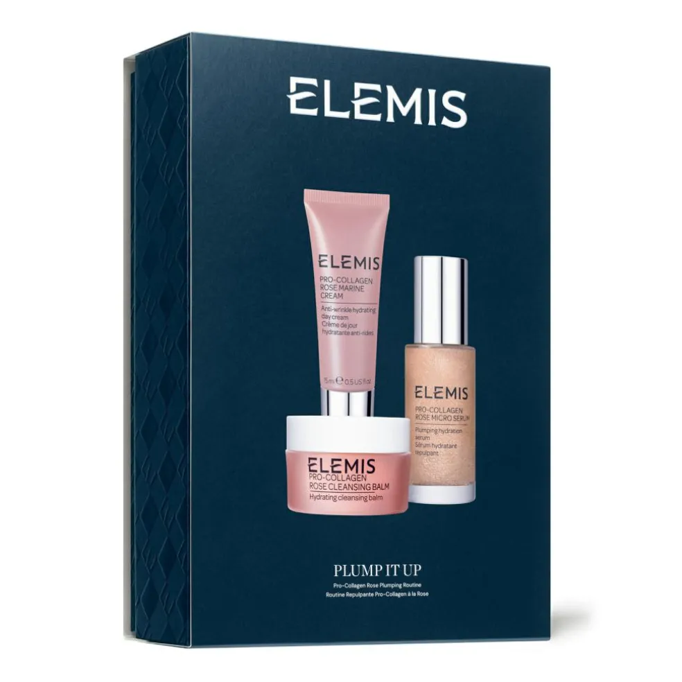 Kit: Plump-it-Up – Pro-Collagen Rose Plumping Routine