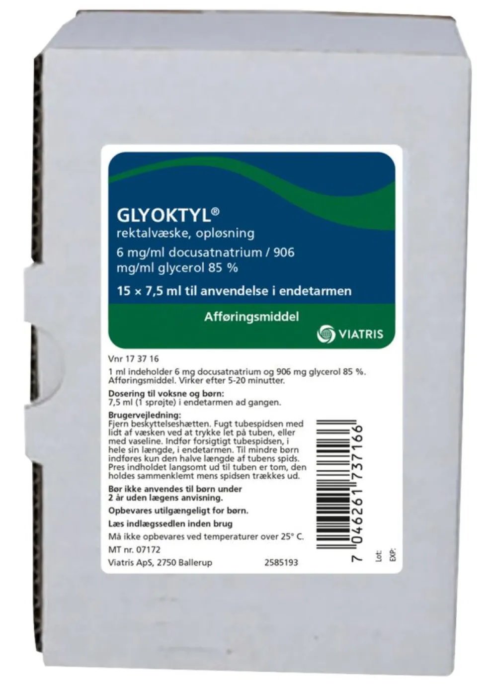 Klysma 6+906 mg/ml