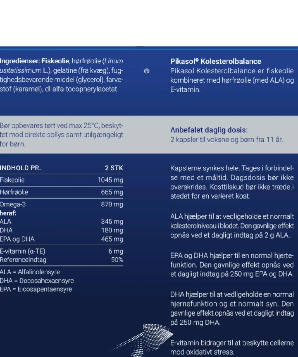 Kolesterolbalance Omega-3