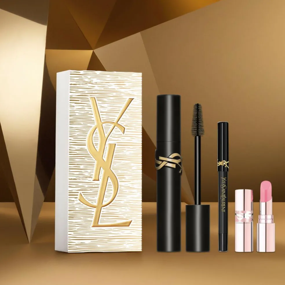 Lash Clash & Lines Liberated & YSL Loveshine Candy Glow Gaveæske