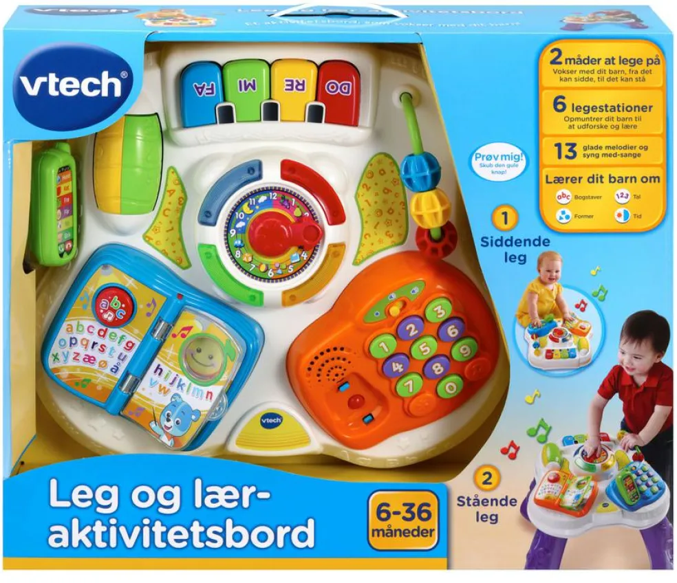 Leg og Lær Aktivitetsbord
