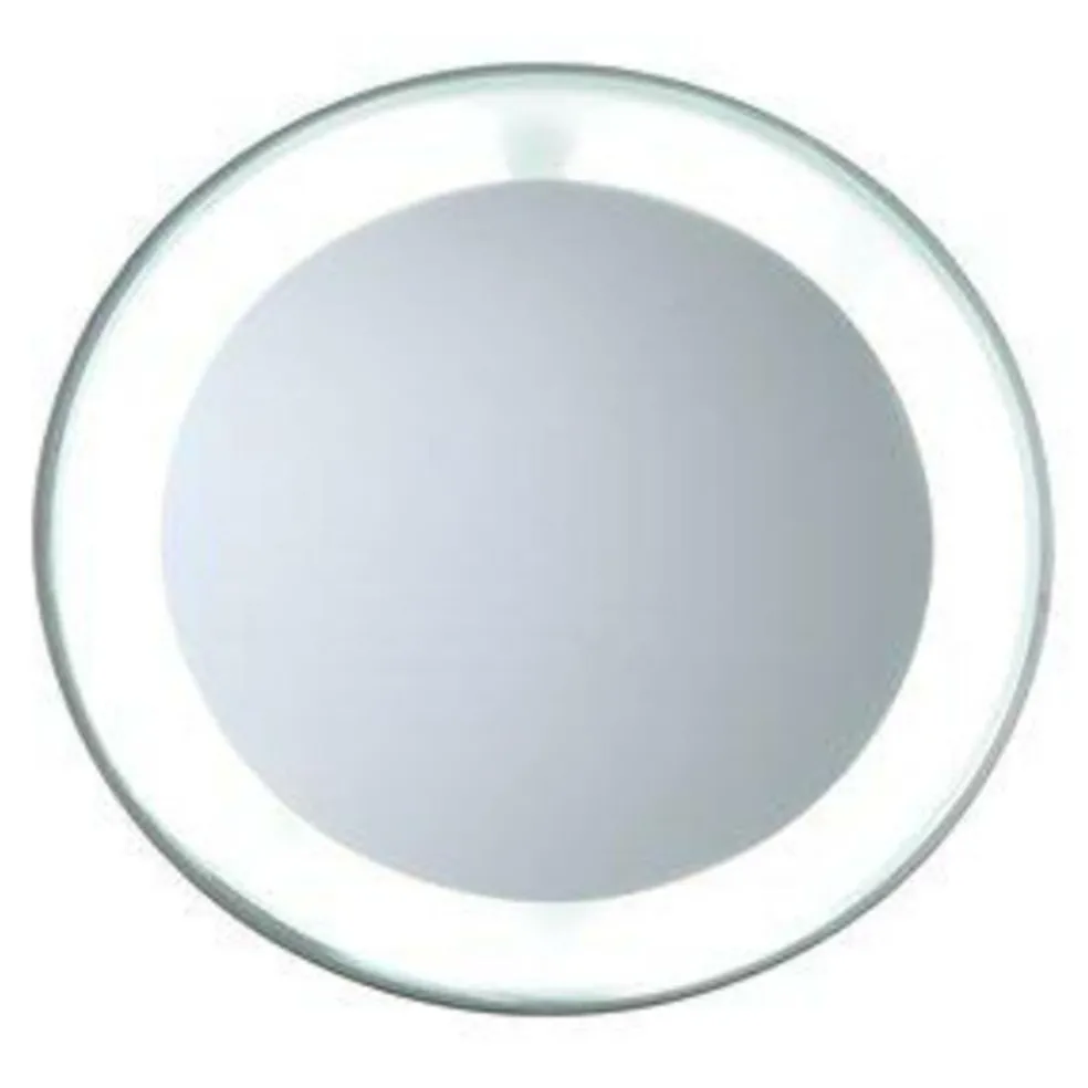 Lighted 15x Magnifying Mirror