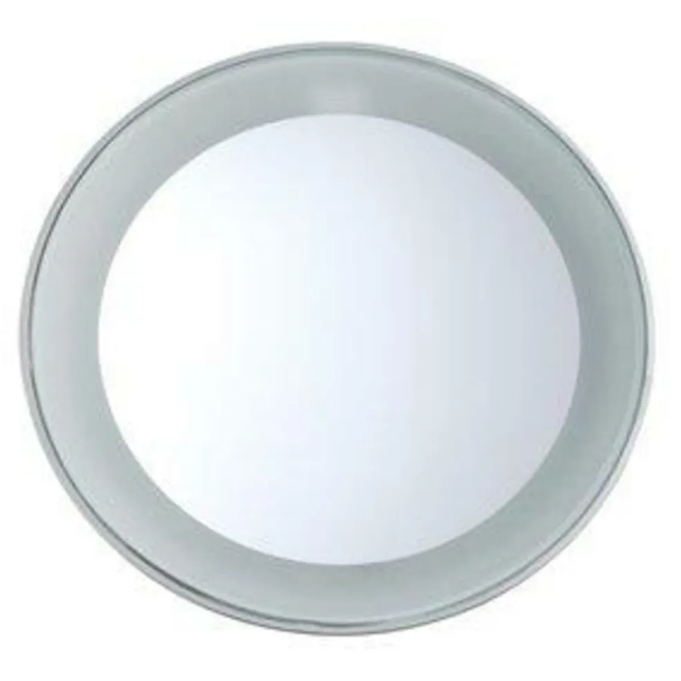 Lighted 15x Magnifying Mirror