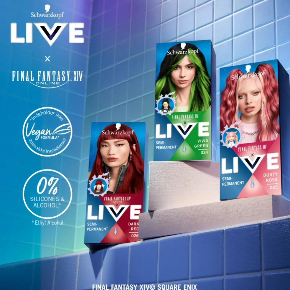 LIVE Ultra Brights Hårfarve