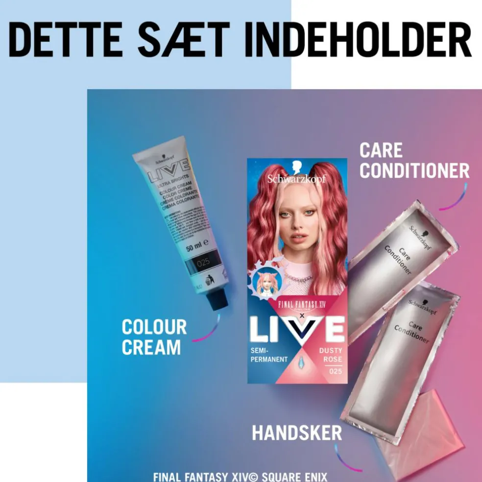 LIVE Ultra Brights Hårfarve