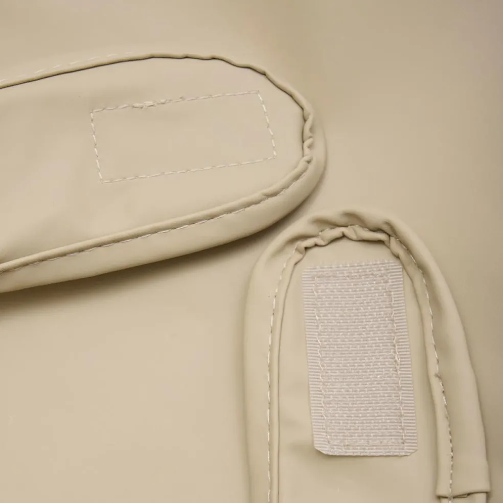 Long PU Bib