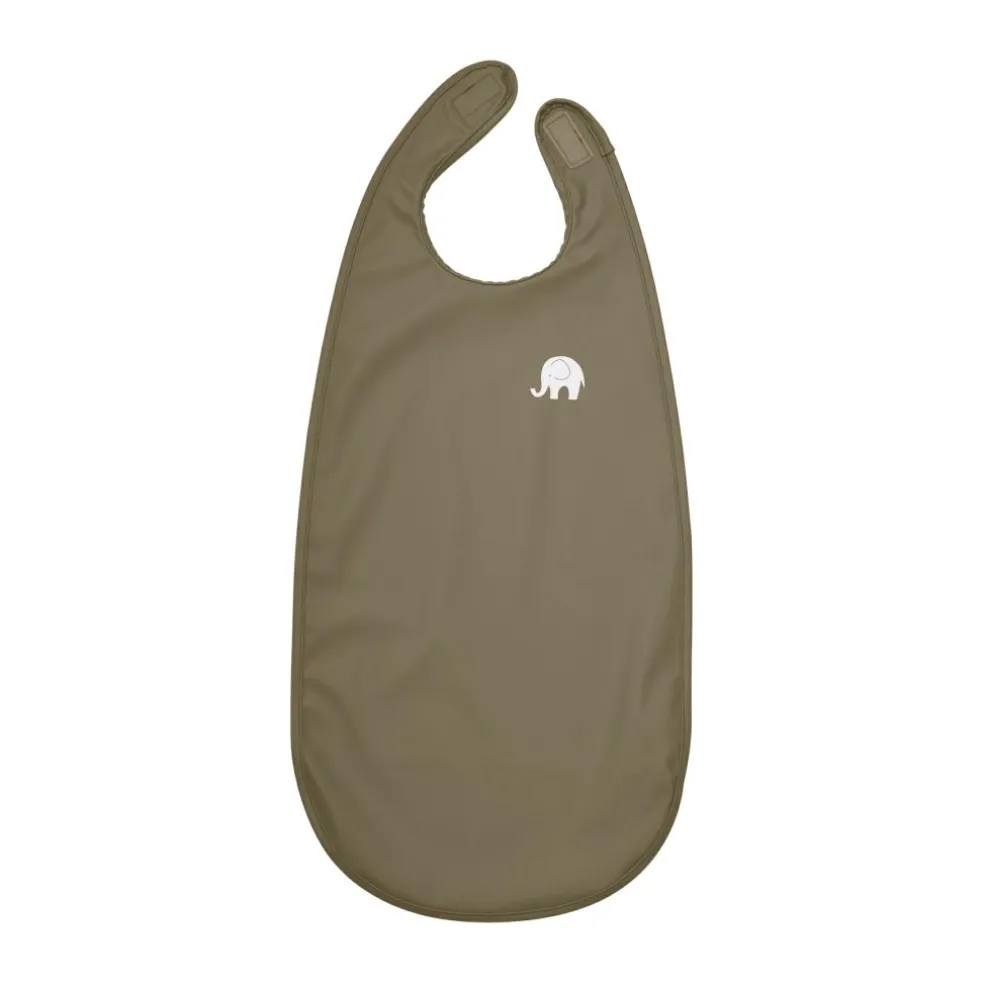 Long PU Bib