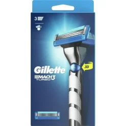 Mach3 Turbo barberskraber + 1 barberblad
