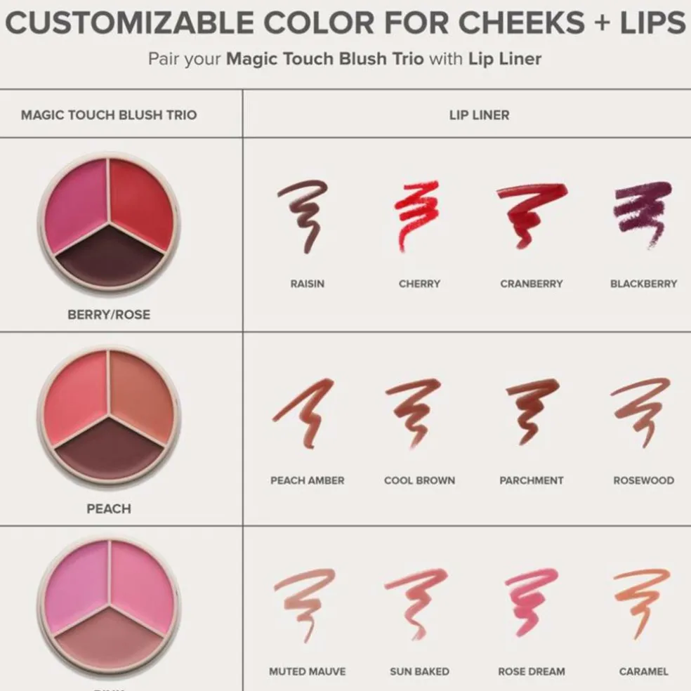 Magic Touch Blush Trio