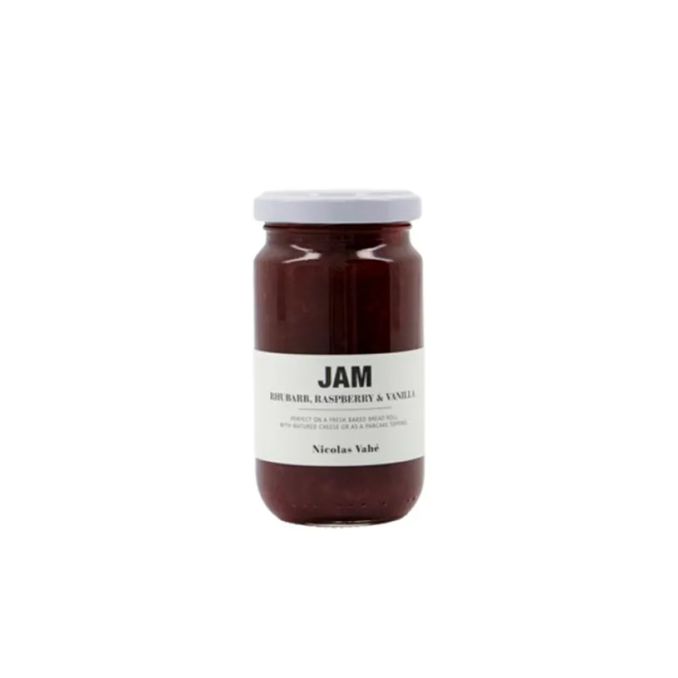 Marmelade, Rhubarb, Raspberry & vanilla