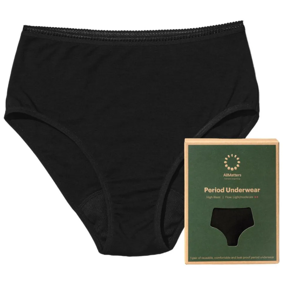 Menstruationstrusse High Waist Let/Moderat