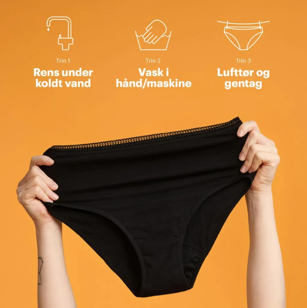 Menstruationstrusse High Waist Let/Moderat