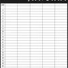 Monthly Planner Papir