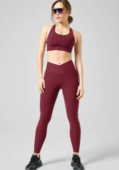 Overlap High Waist Tights