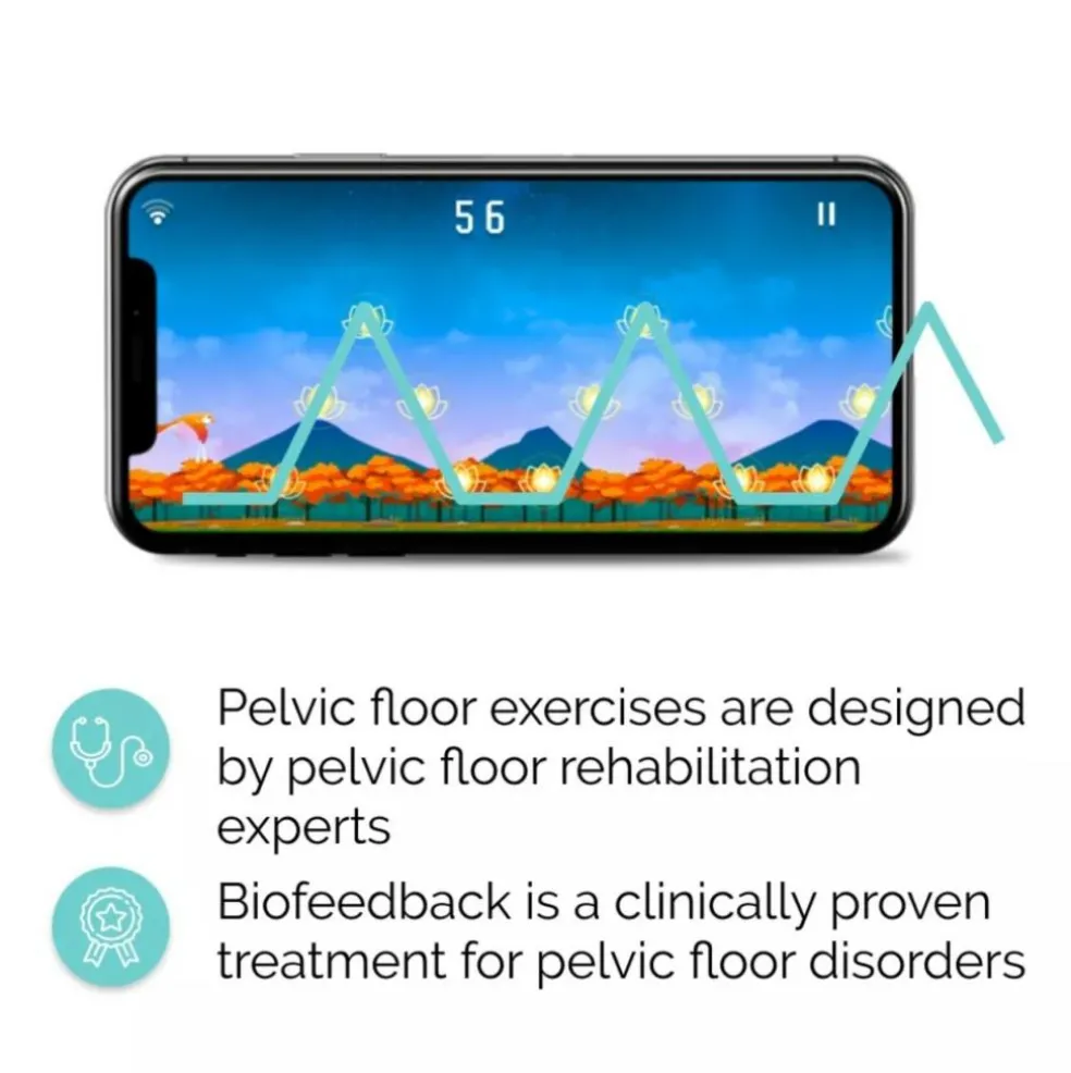 Perifit Bækkenbundstræner App-styret