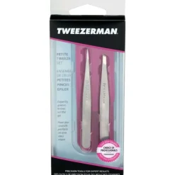 Petite Tweeze Set With Pink Case