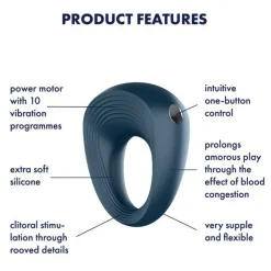 Power Ring Vibrerende Penisring