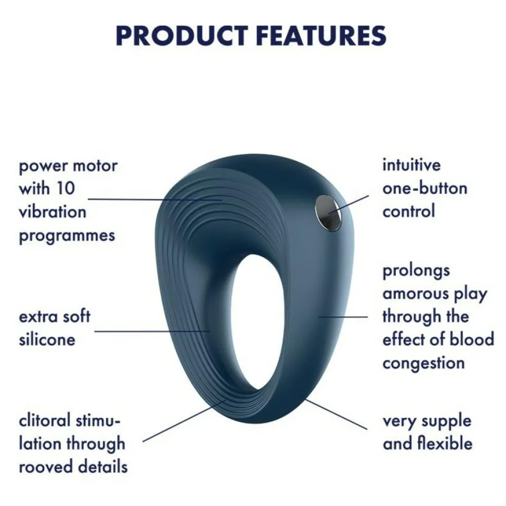 Power Ring Vibrerende Penisring