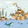 Puslespil 'Noah's Ark'