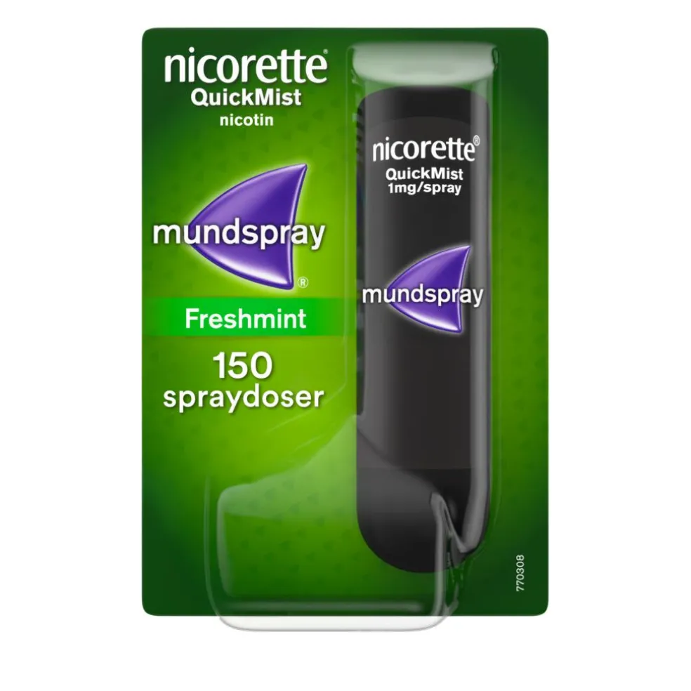QuickMist 1 mg/spray, mundhulespray, opløsning