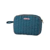 Rainbow Voile Makeup Clutch