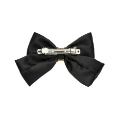 Rhinestone Hair Clip With Bow