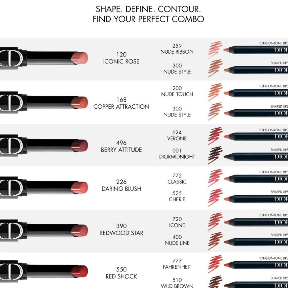 Rouge Dior On Stage Ultra Longwear Lipstick with a Shine Finish