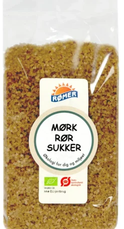 Rørsukker Mørk Ø