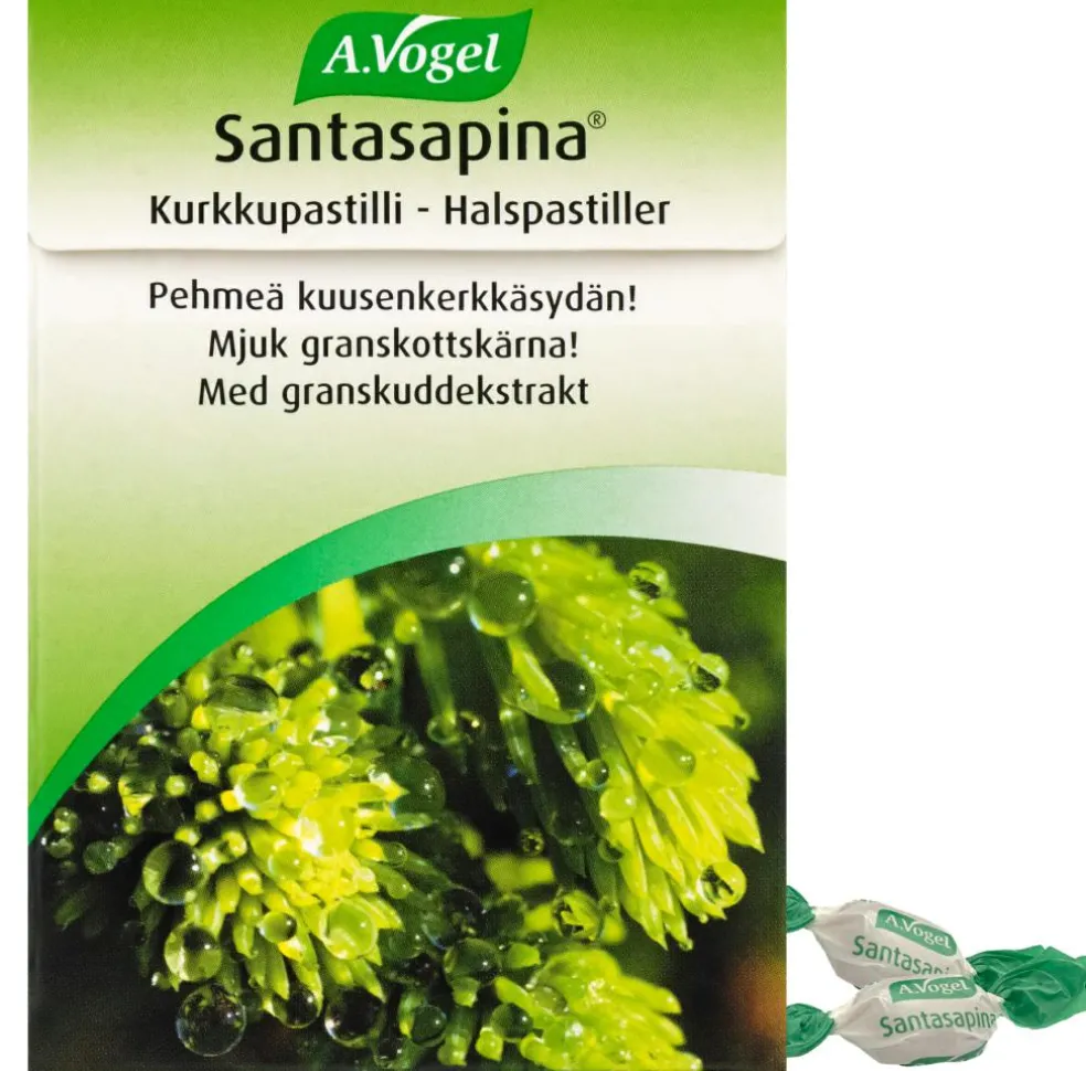Santasapina halspastiller