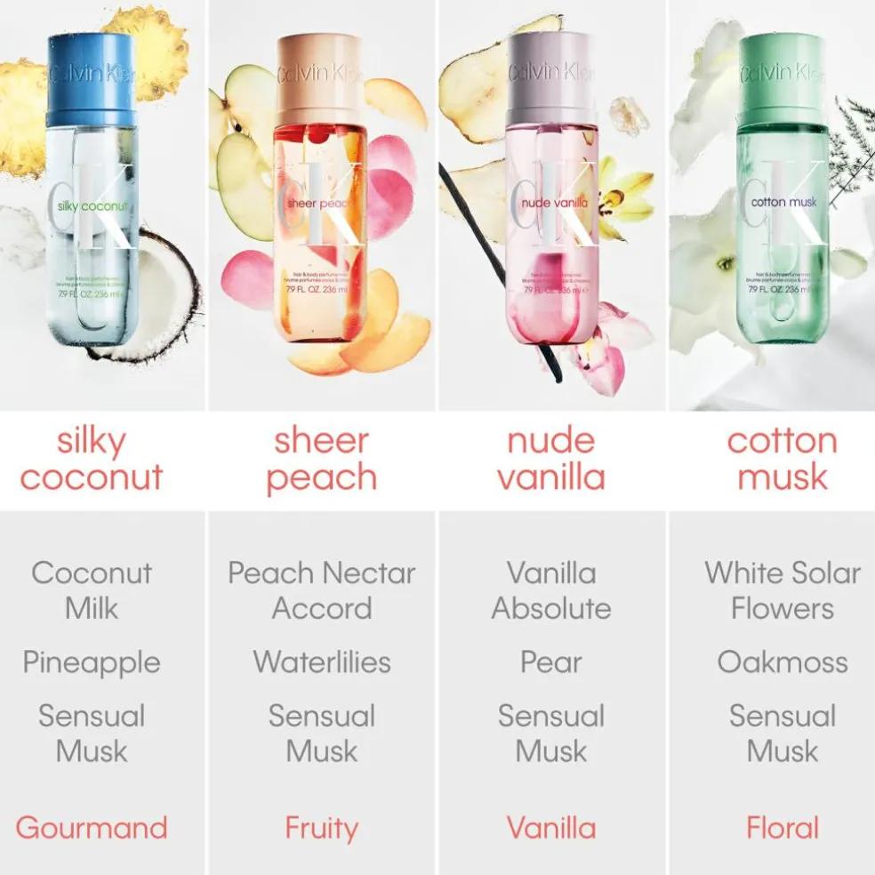 Sheer Peach Hair & Body Mist