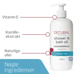 Shower & bath oil