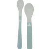 Silikone Baby Ske Blue