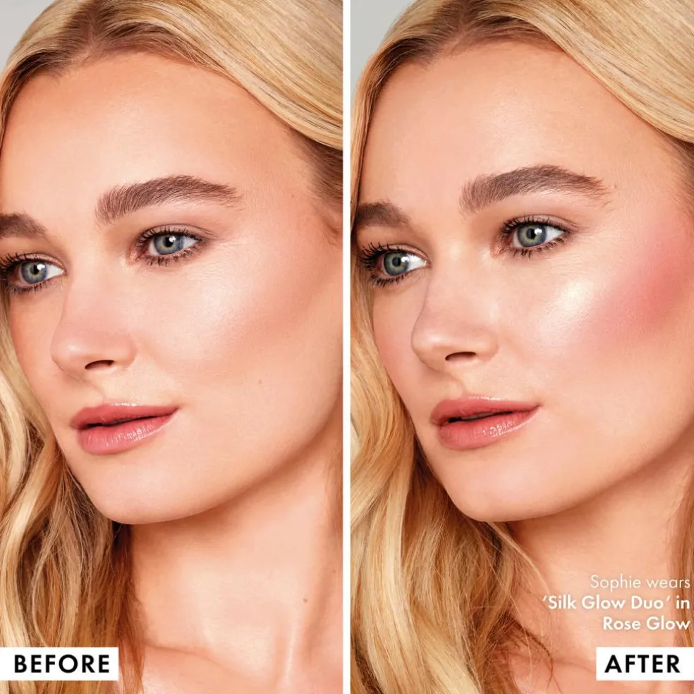 Silk Glow Duo, Blush & Highlighter
