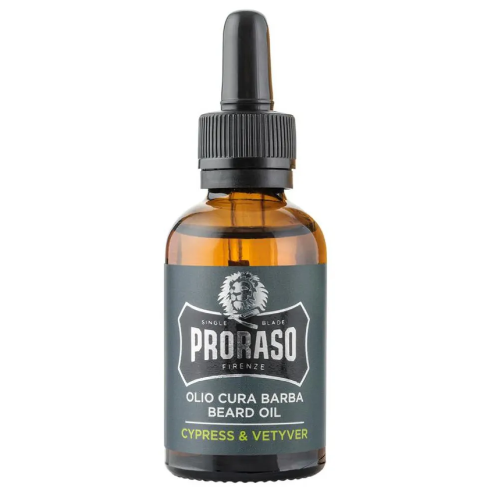 Skægolie, Cypress & Vetiver, 30 ml.
