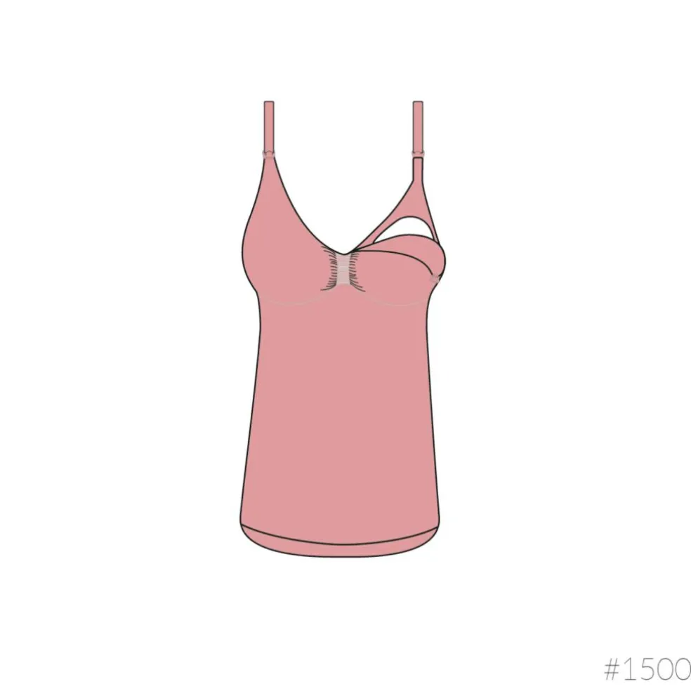 Sømløs Ammetop med Shapewear