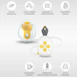 Solo Hands-free Elektrisk Enkeltbrystpumpe