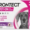Spot-on, opløsning til hund 20-40 kg