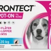 Spot-on, opløsning til hund 10-20 kg