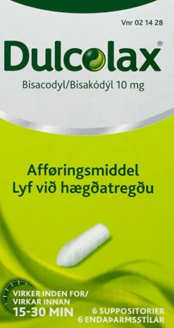 Suppositorier 10 mg