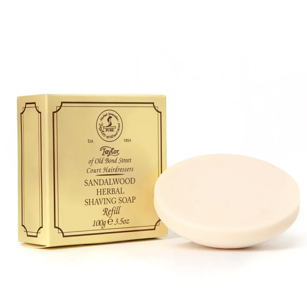 Taylor Barbersæbe Refill 100 g.