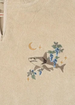 Terry Poncho Embroidery