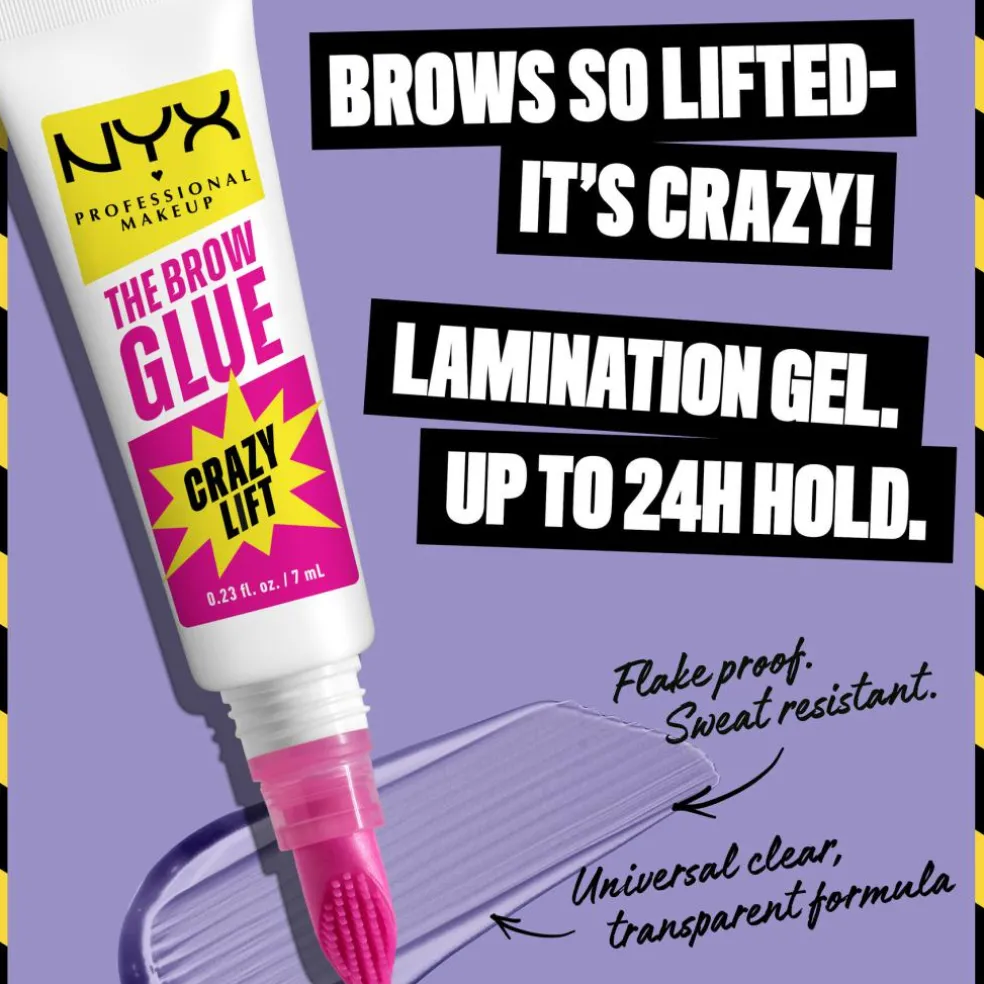 The Brow Glue Crazy Lift Fikserende Bryngel