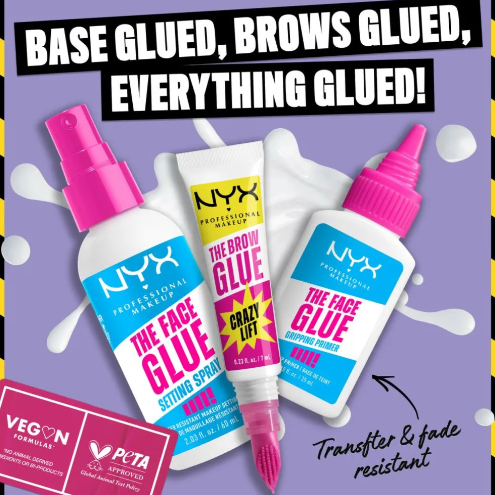 The Brow Glue Crazy Lift Fikserende Bryngel