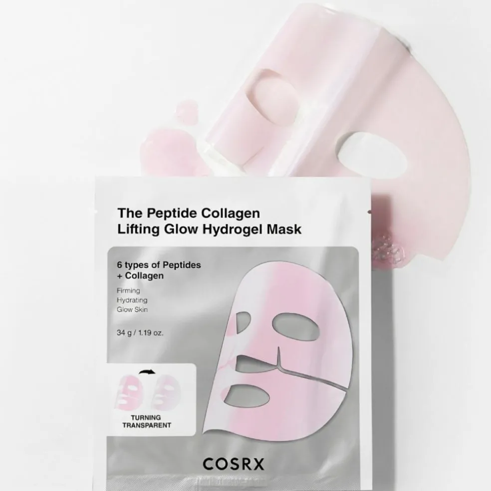 The Peptide Collagen Lifting Glow Hydrogel Mask 3-pak