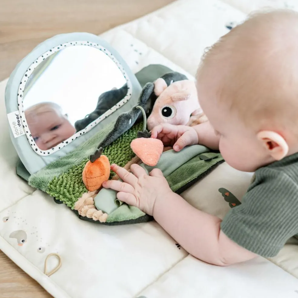 Tummy Time Sensorisk Spejl Tiny Farm