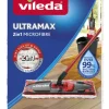 UltraMax Fladmoppe Refill 2i1 Microfiber